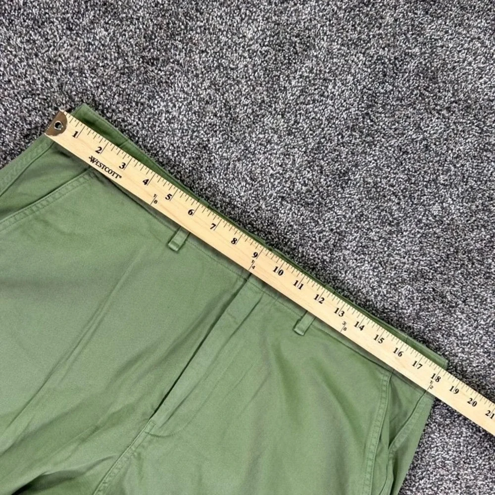 Rag & Bone Jones Pant Womens 12 Olive Green Chino Straight‎ Leg Trousers Casual